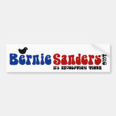 Birdie Sanders Retro Bernie POTUS Bumpersticker (Voorkant)