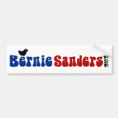 Birdie Sanders Retro Bernie POTUS Bumpersticker (Voorkant)