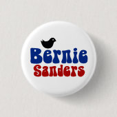 Birdie Sanders Retro Bernie POTUS Ronde Button 3,2 Cm (Voorkant)