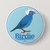 Birdie Sanders Ronde Button 7,6 Cm (Voorkant)