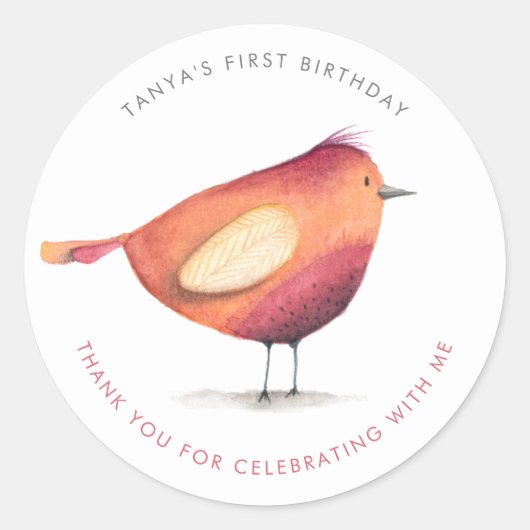 Birdie Sticker (Voorkant)