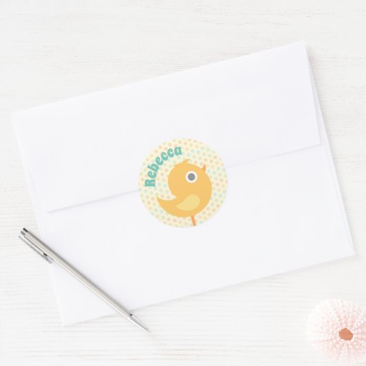 Birdie stickers (Envelop)