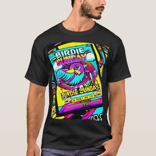 Birdie Sunday6 T-shirt (Voorkant)
