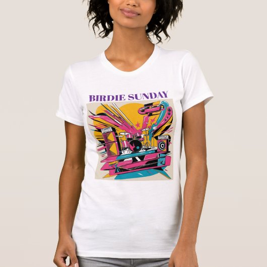 Birdie Sunday 1 T-shirt (Voorkant)