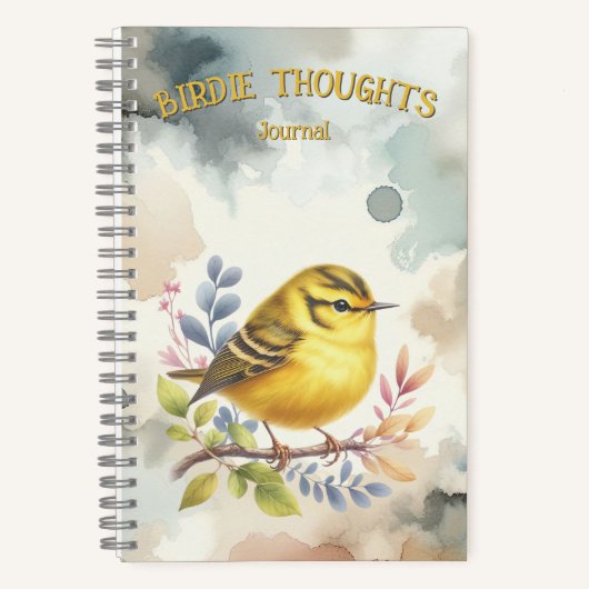 Birdie Thoughts Journaal Notitieboek (Voorkant)