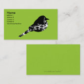 birdie visitekaartje (Voorkant / Achterkant)