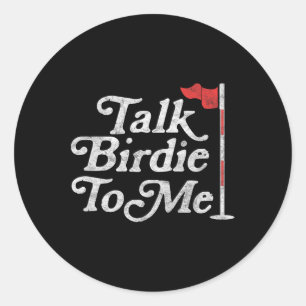 Birdie Voor Mij Grappige Golfer Papa Vaders Dag Go Ronde Sticker