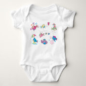 Birdies Baby Creeper Romper (Voorkant)