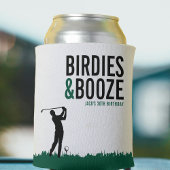 Birdies & Booze Volwassen Golf Verjaardagsfeest Blikjeskoeler