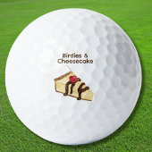 Birdies & Cheesecake met Cherry Golfballen