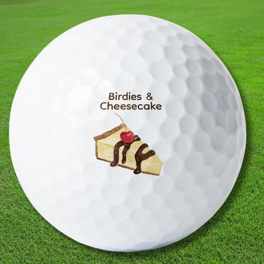 Birdies & Cheesecake met Kers Golfballen