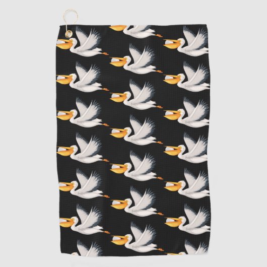 Birdies Design Golf Towel Golfhanddoek (Voorkant)