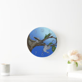 Birdies "Learning to Fly" Clock Ronde Klok (Huis)