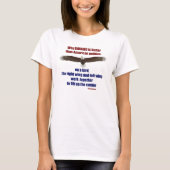 Birding and Politics T - Women's T-shirt (Voorkant)