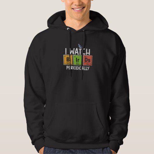 Birding Bird Watcher Hoodie (Voorkant)