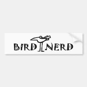 Birding, Birdwatch, ornithologie Bumpersticker