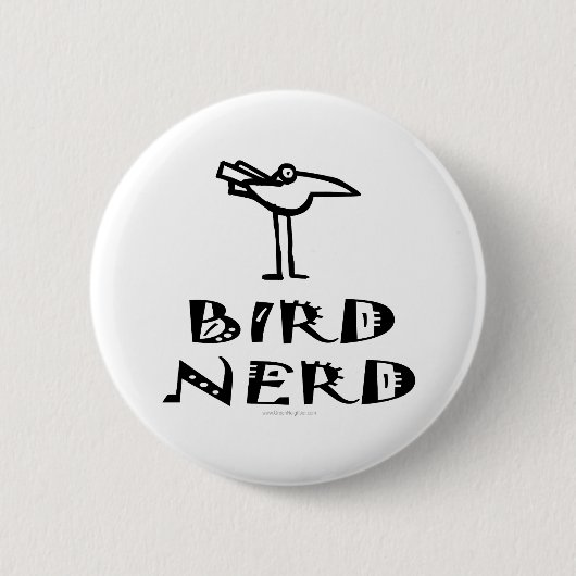 Birding, Birdwatch, ornithologie Ronde Button 5,7 Cm (Voorkant)