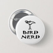 Birding, Birdwatch, ornithologie Ronde Button 5,7 Cm (Voorkant /achterkant)