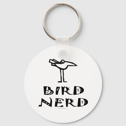 Birding, Birdwatch, ornithologie Sleutelhanger (Voorkant)