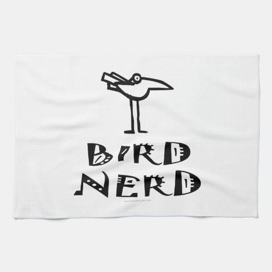 Birding, Birdwatch, ornithologie Theedoek (Horizontaal)