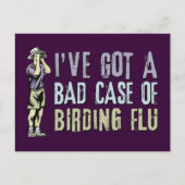 Birding Flu Briefkaart (Voorkant)