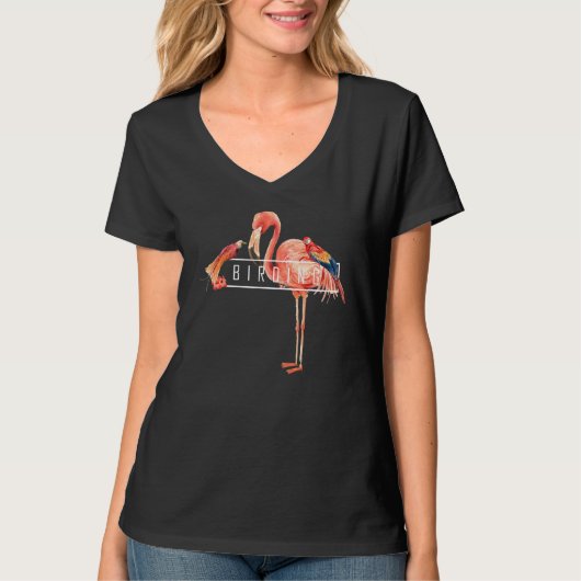 Birding Watching Birdwatch Watcher Birdwatcher T-shirt (Voorkant)