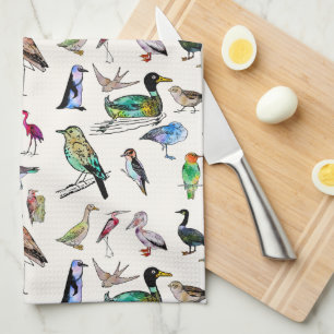 Birdlife Assortment Kitchen Towelen Theedoek