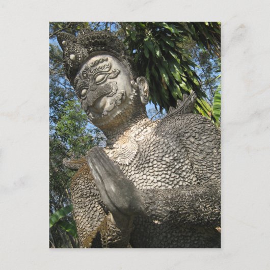 Birdman Wai ... Nong Khai, Isaan, Thailand Briefkaart (Voorkant)