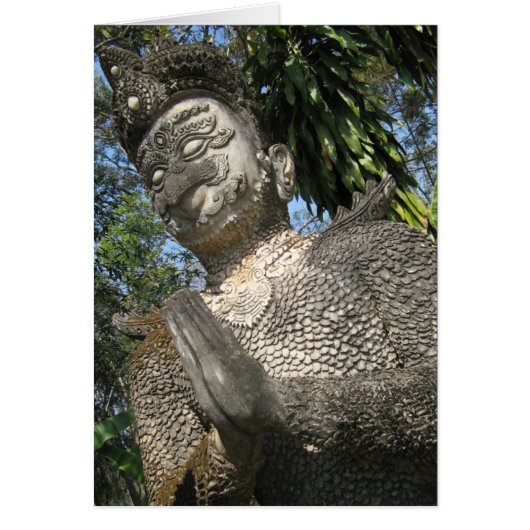 Birdman Wai ... Nong Khai, Isaan, Thailand Kaart (Voorkant)