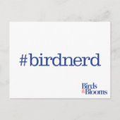 #birdnerd briefkaart (Voorkant)