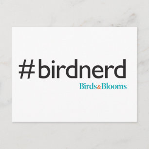 #BirdNerd Briefkaart