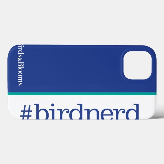 #birdnerd Case-Mate iPhone case (Achterkant (horizontaal))