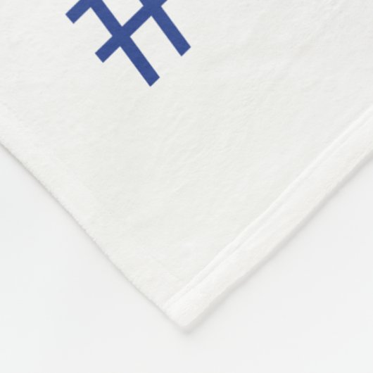 #birdnerd fleece deken (Hoek)