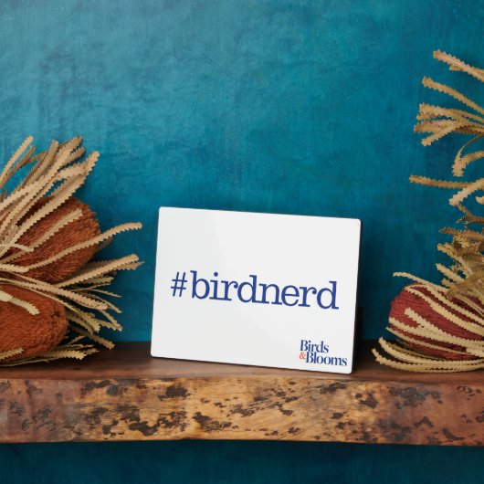 #birdnerd fotoplaat (Zijkant)