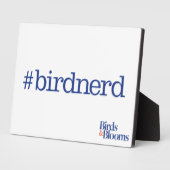 #birdnerd fotoplaat (Zijkant)