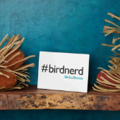 #BirdNerd Fotoplaat (Zijkant)