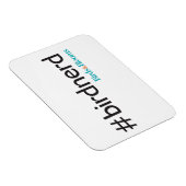 #BirdNerd Magneet (Rechterzijde)