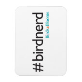#BirdNerd Magneet (Verticaal)