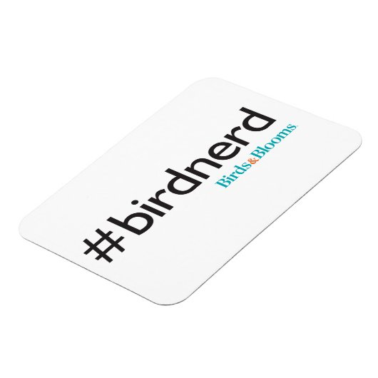 #BirdNerd Magneet (Linkerzijde)