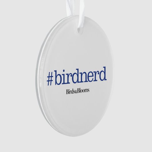 #birdnerd ornament (voorkant)