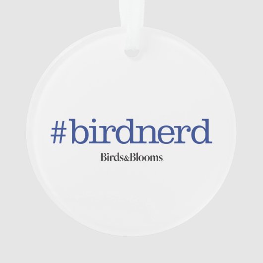 #birdnerd ornament (achterkant)