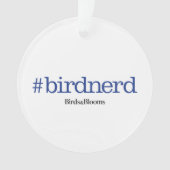 #birdnerd ornament (voorkant)