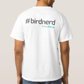 #BirdNerd T-shirt (Achterkant)