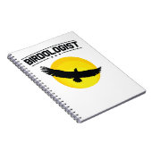 Birdoloog Bird Watcher Birding Birder Notitieboek (Rechterzijde)