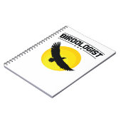 Birdoloog Bird Watcher Birding Birder Notitieboek (Linkerzijde)