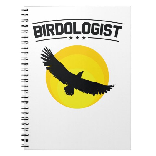 Birdoloog Bird Watcher Birding Birder Notitieboek (Voorkant)