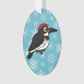 Birdorable Acorn Woodpecker Ornament (voorkant)