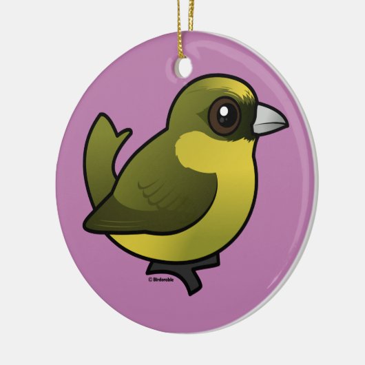 Birdorable Akekee Keramisch Ornament (Links)