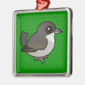 Birdorable 'Akikiki Metalen Ornament (Links)