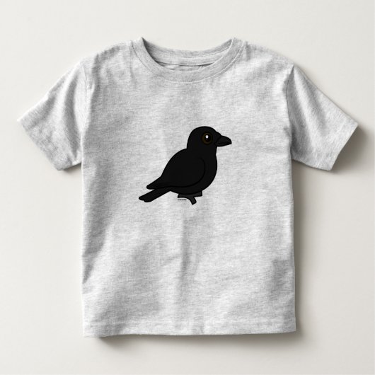 Birdorable American Crow Kinder Shirts (Voorkant)